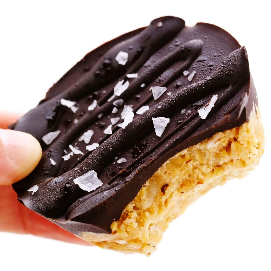 Salted Chocolate Peanut Butter Oat Cups