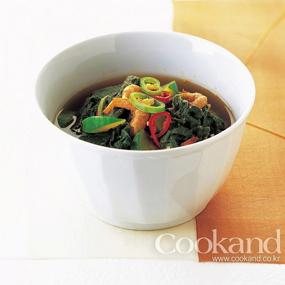 호박잎 된장국 만드는 법