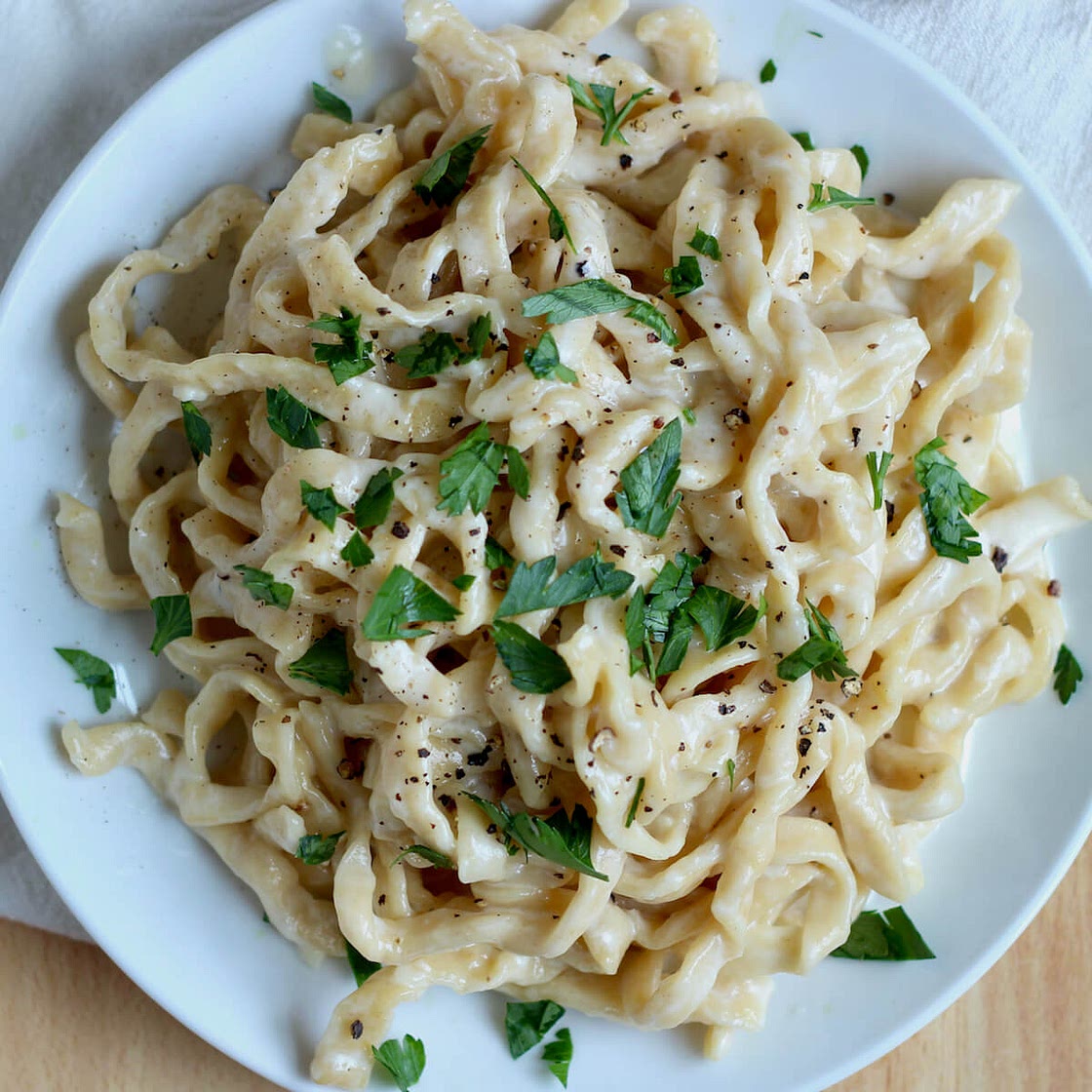 Roasted Garlic Alfredo Sauce