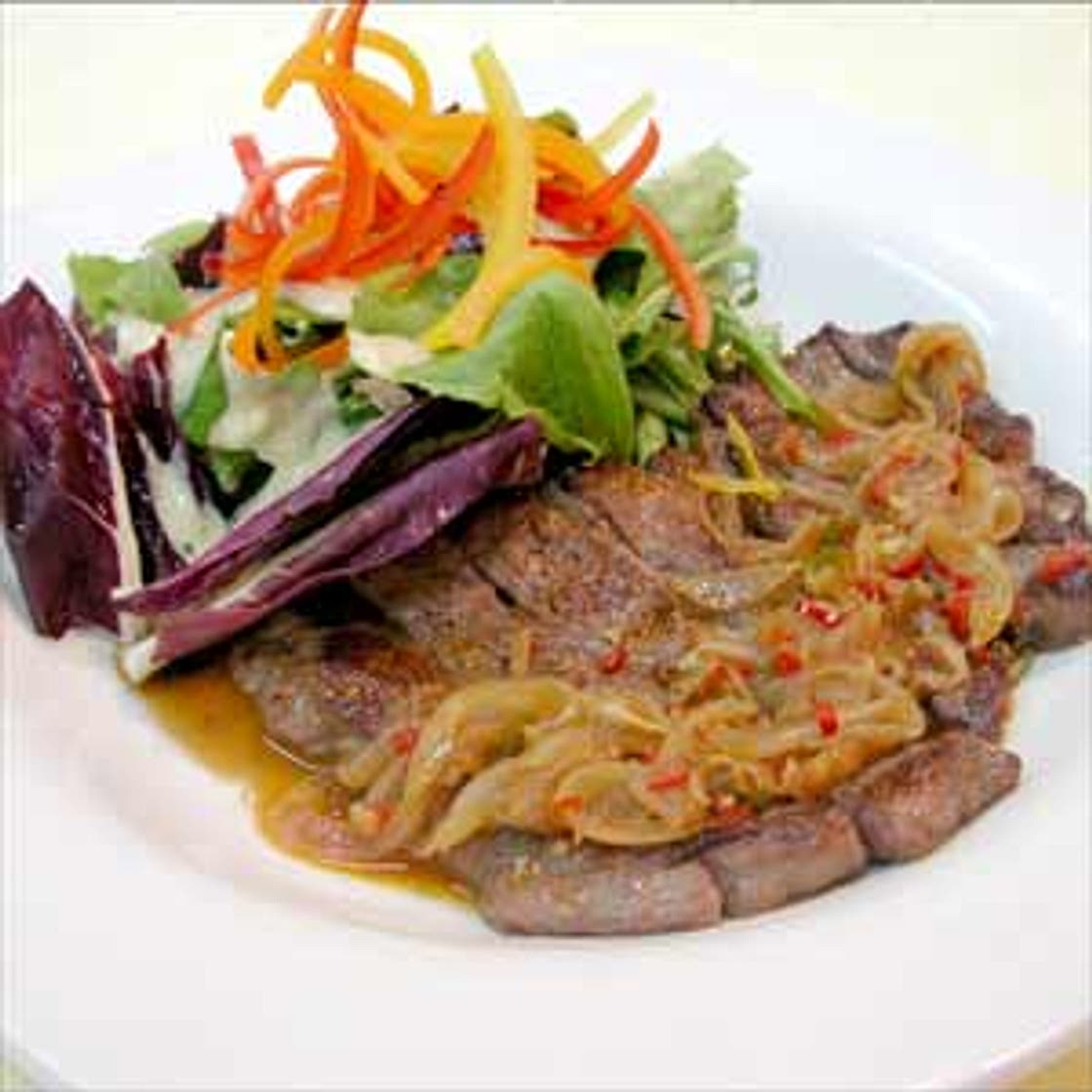 사천식쇠고기스테이크