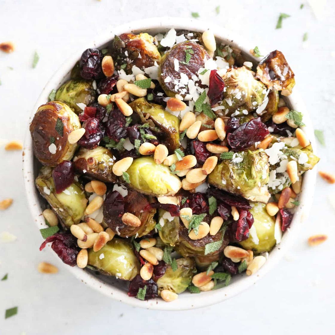 Roasted Balsamic Brussels Sprouts