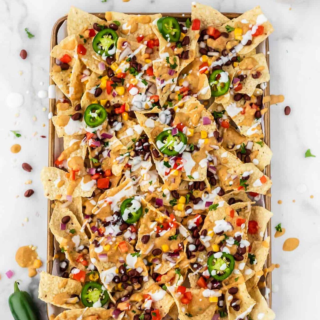 Loaded Plant Based Nachos