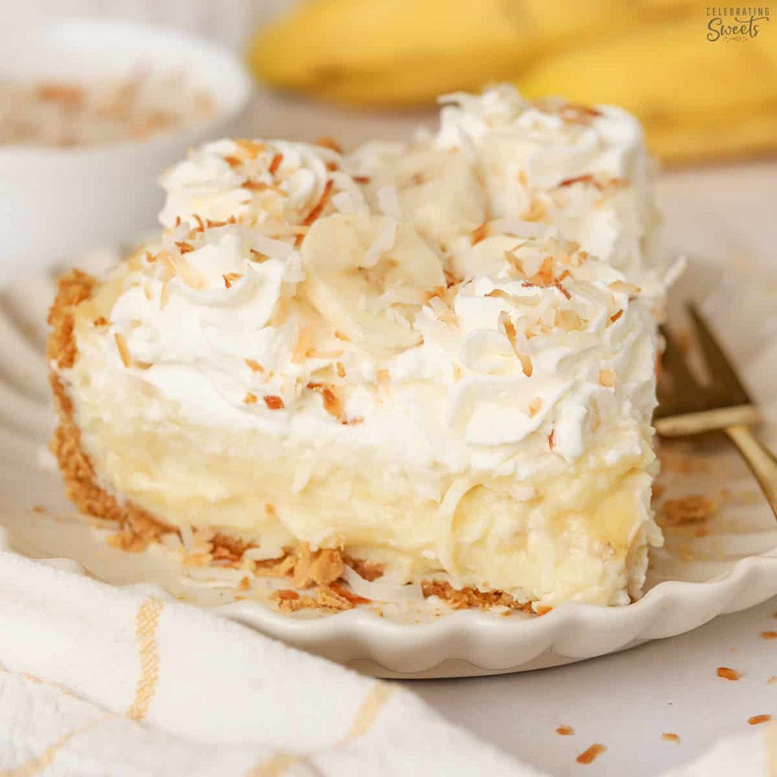 Banana Coconut Cream Pie
