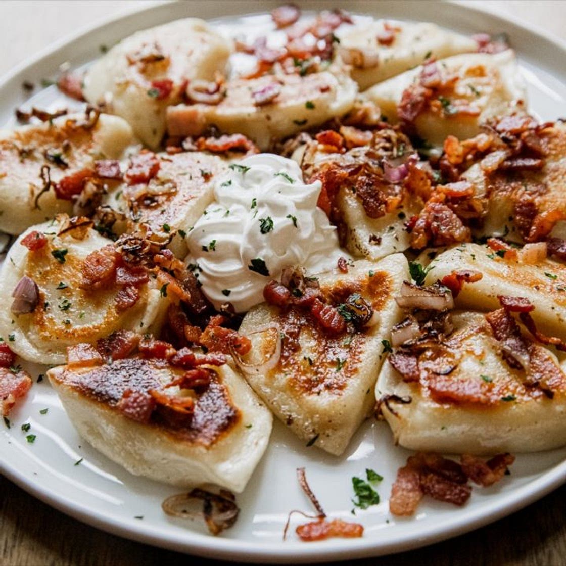 Blackstone Pierogies