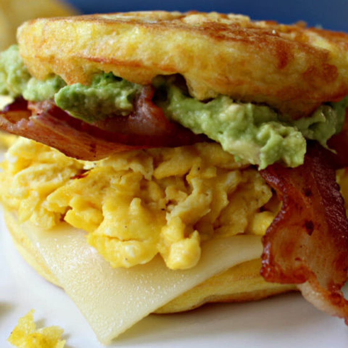 Keto Chaffle Breakfast Sandwich