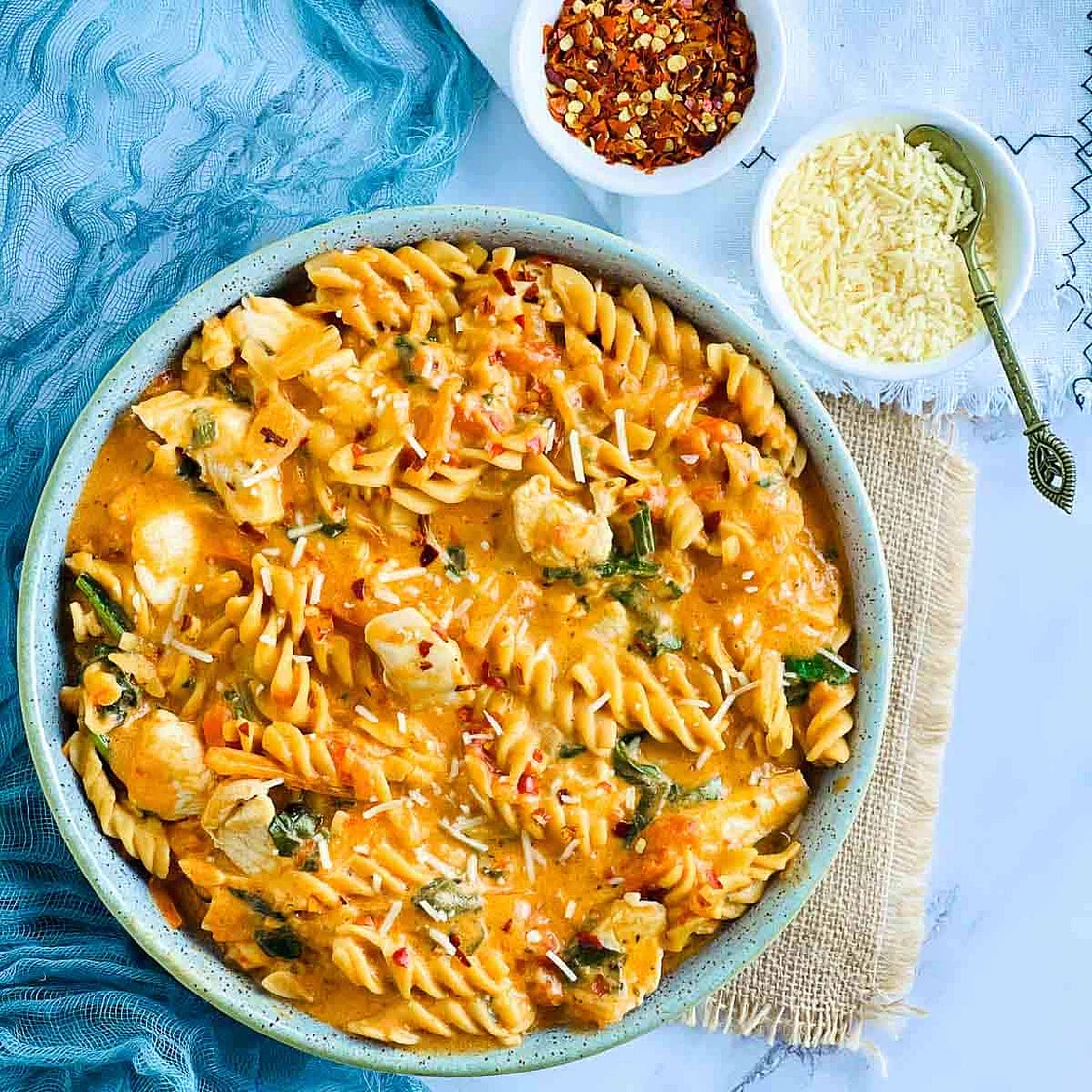 Chicken Chickpea Pasta