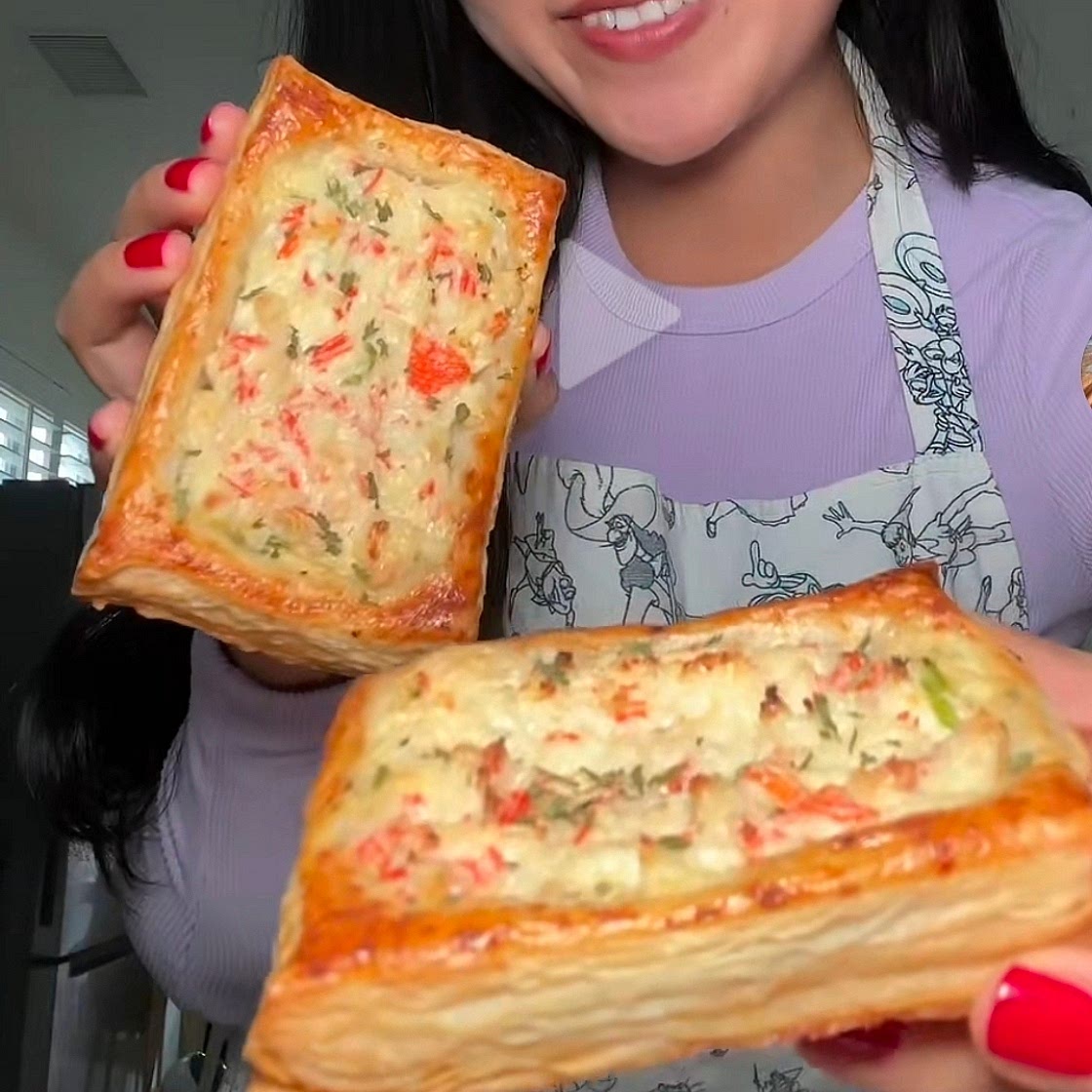 Crab Rangoon Puff Pastry