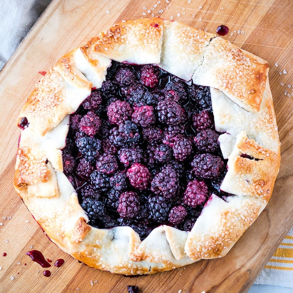 Blackberry Crostata