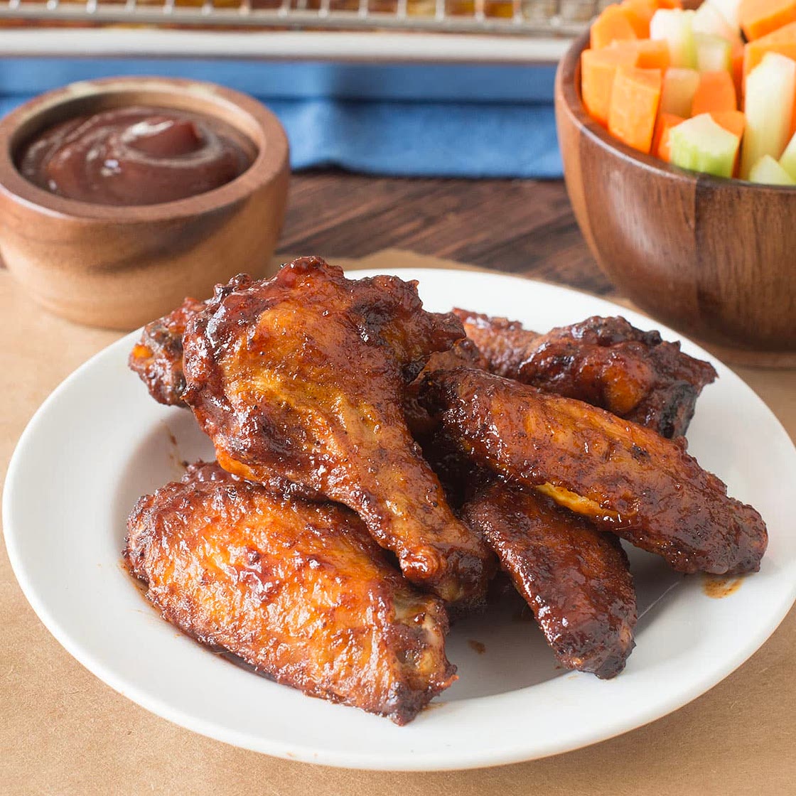 Crispy Baked BBQ Chicken Wings Recipe
