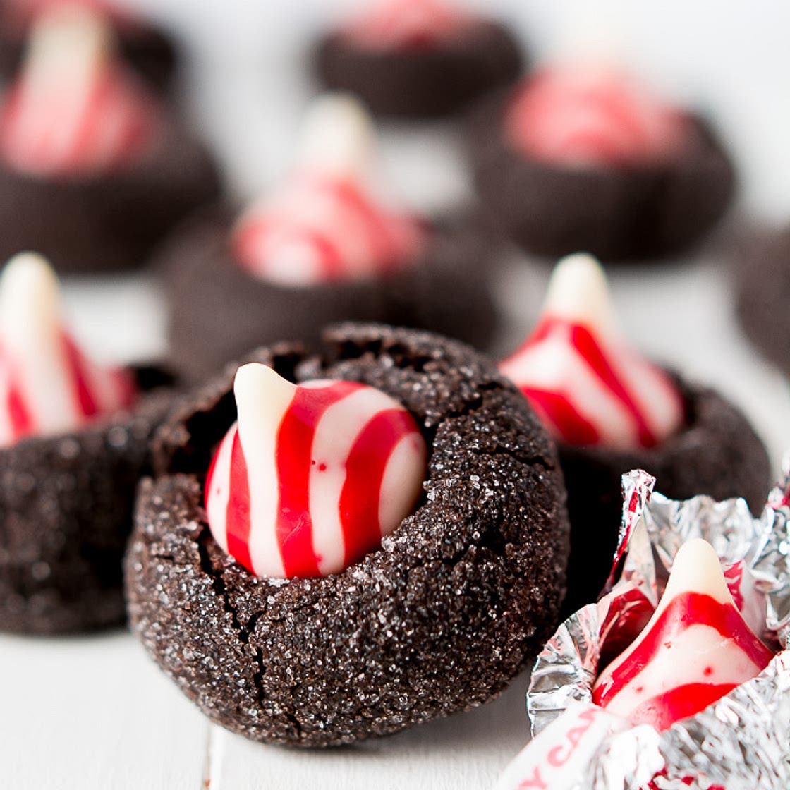 Chocolate Peppermint Blossoms