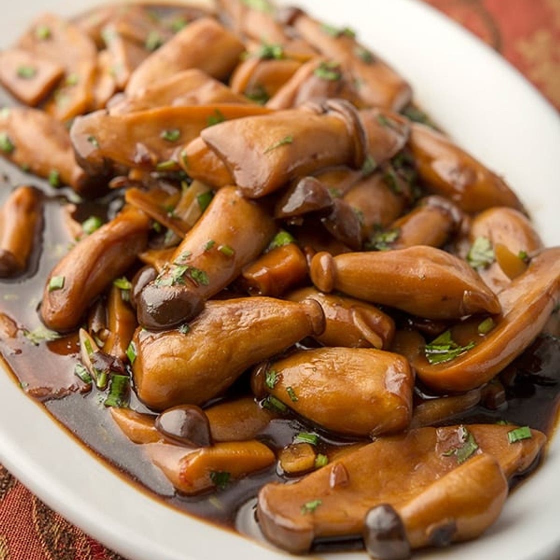 Chinese Braised Mushrooms
