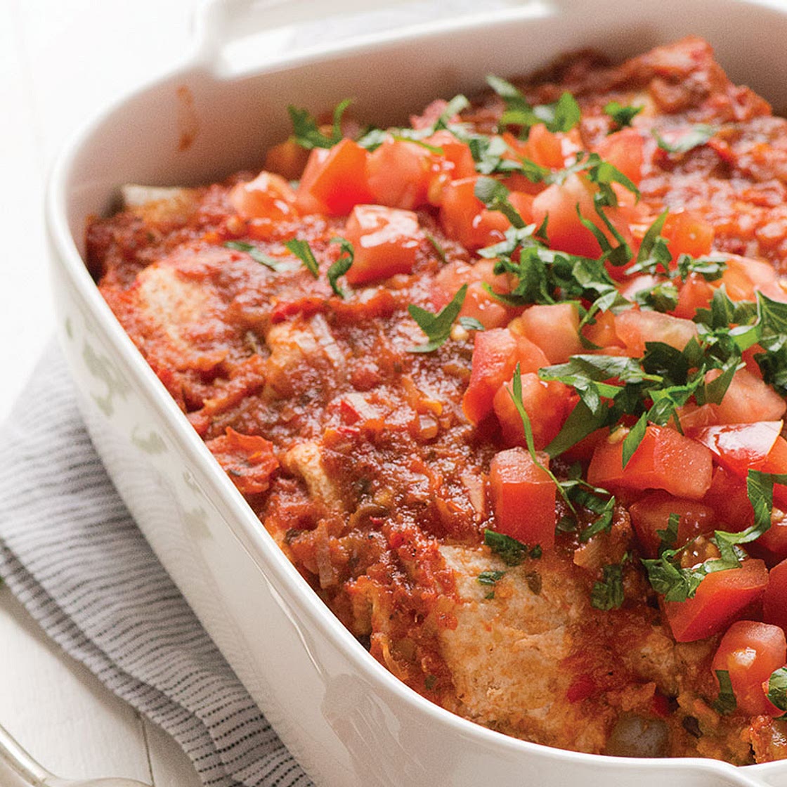 Sweet Potato Enchiladas