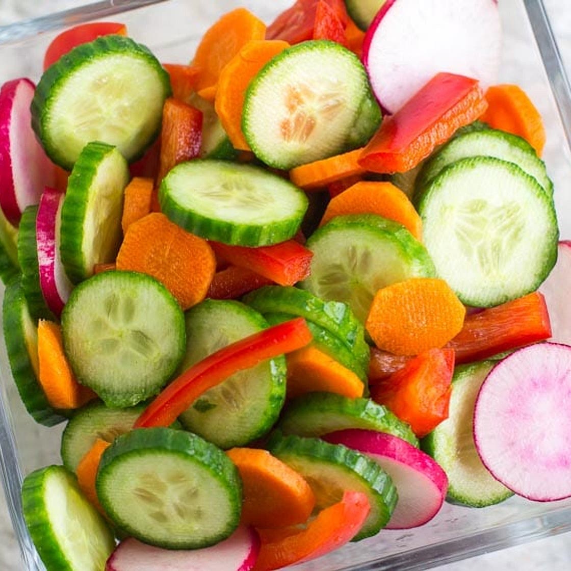 No FODMAP Vegetable Salad