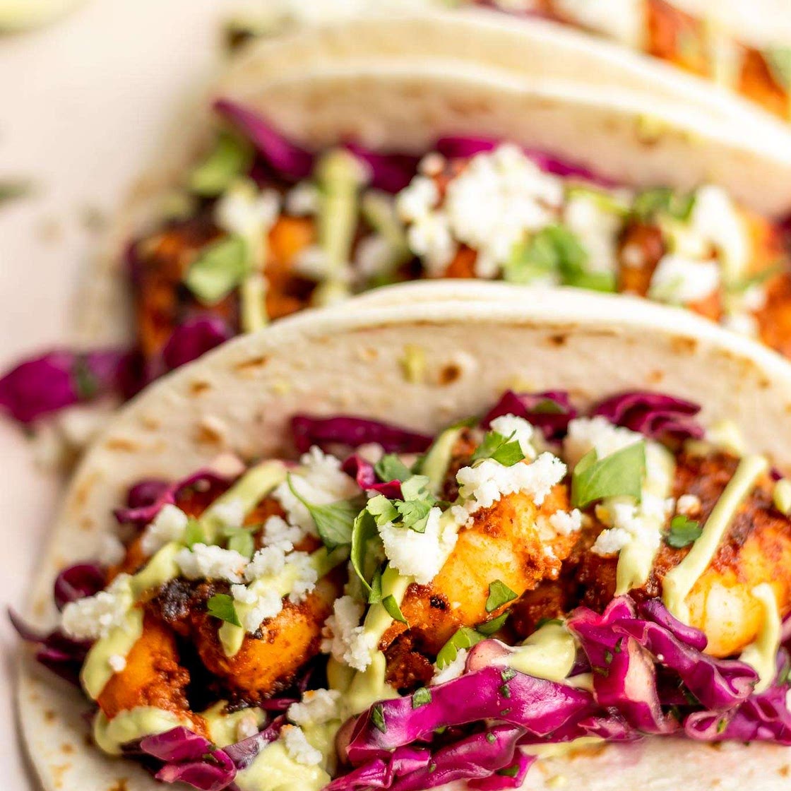 Blackened Shrimp Tacos