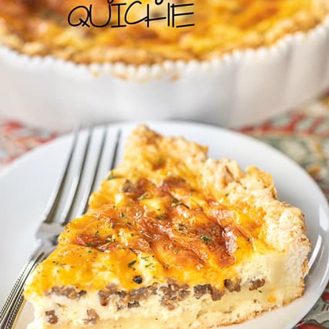 Sausage Biscuit Quiche