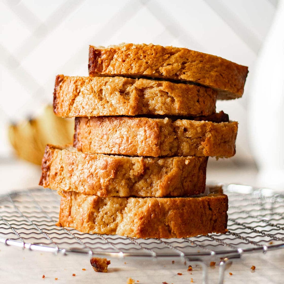 4-Ingredient Banana Bread Recipe - Easy and Delicious