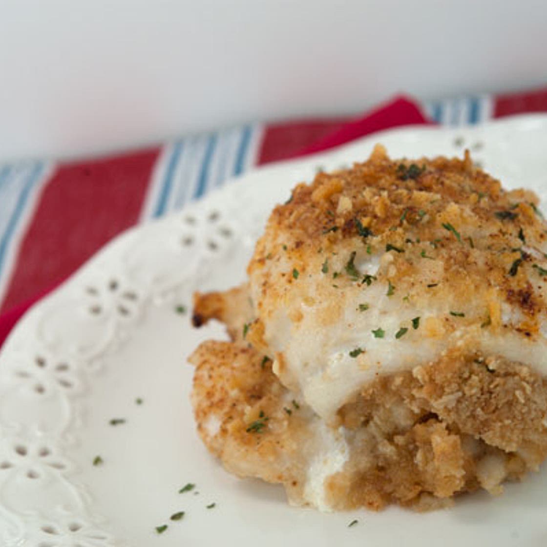 Seafood Stuffed Haddock