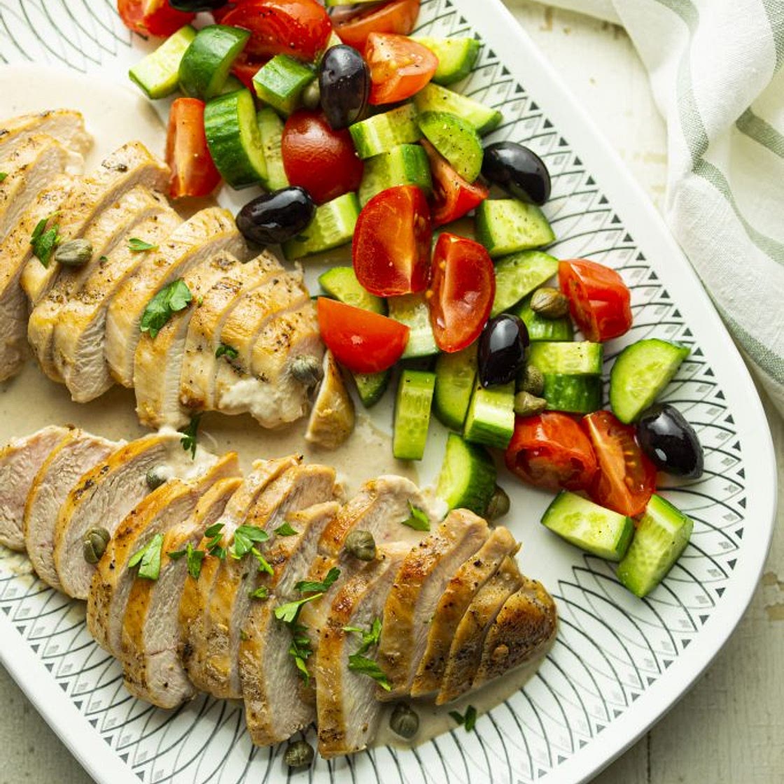 Poulet sauce tonnato