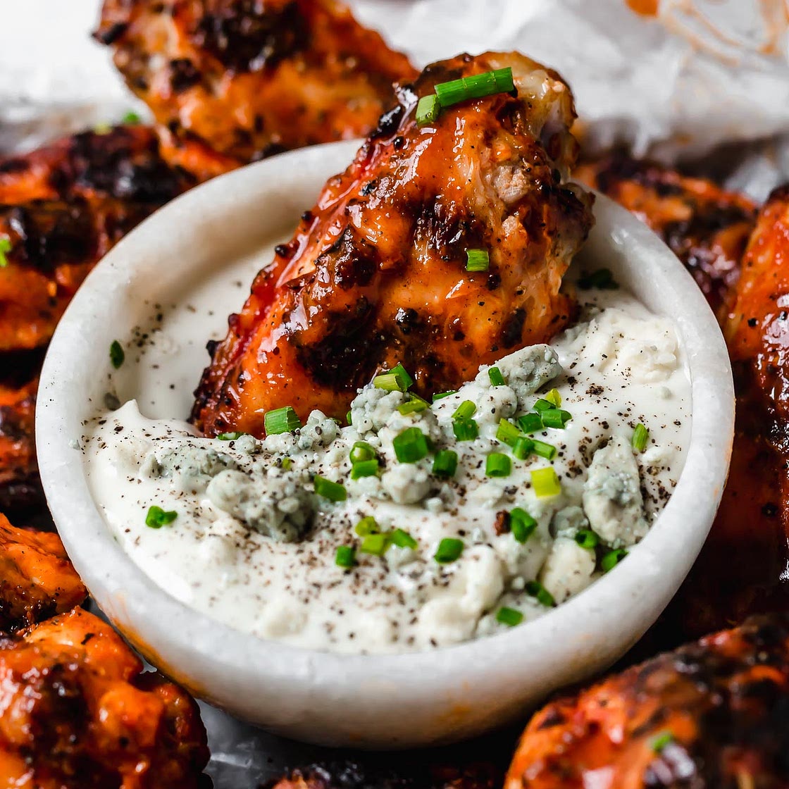30-Minute Juicy & Tender Grilled Chicken Wings
