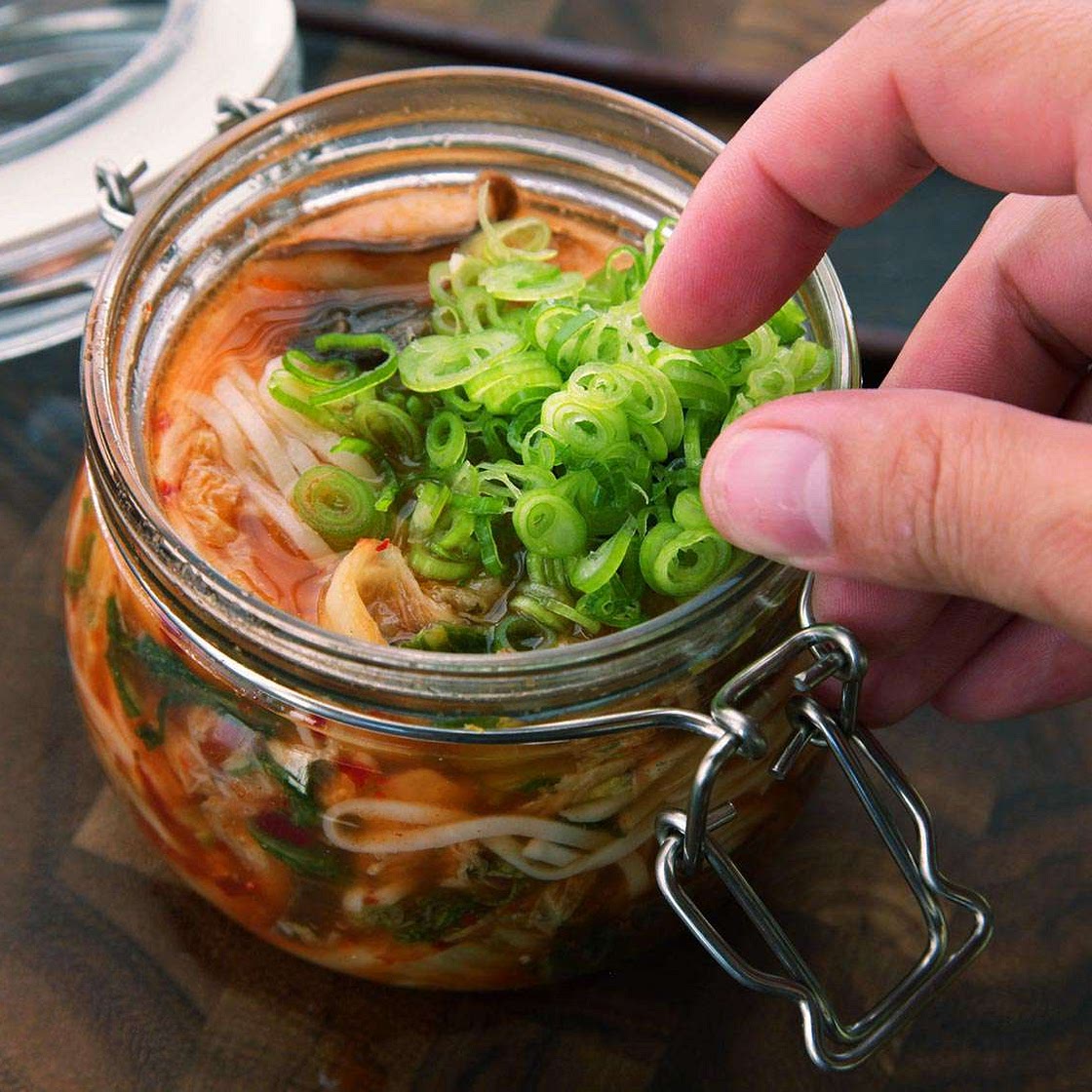 DIY Spicy Kimchi Beef Instant Noodles Recipe