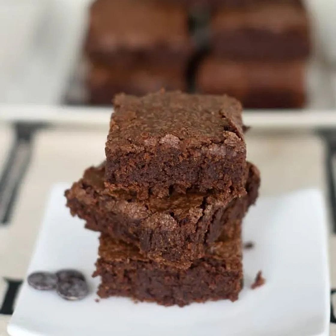 Fudgy Sourdough Brownies
