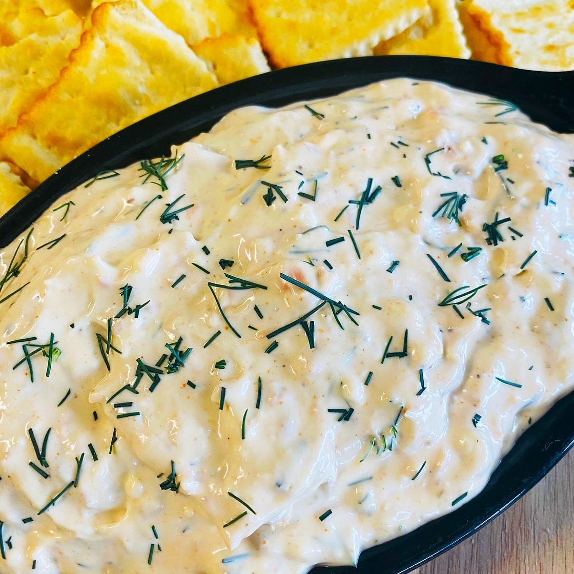 Traeger Smoked Trout Dip