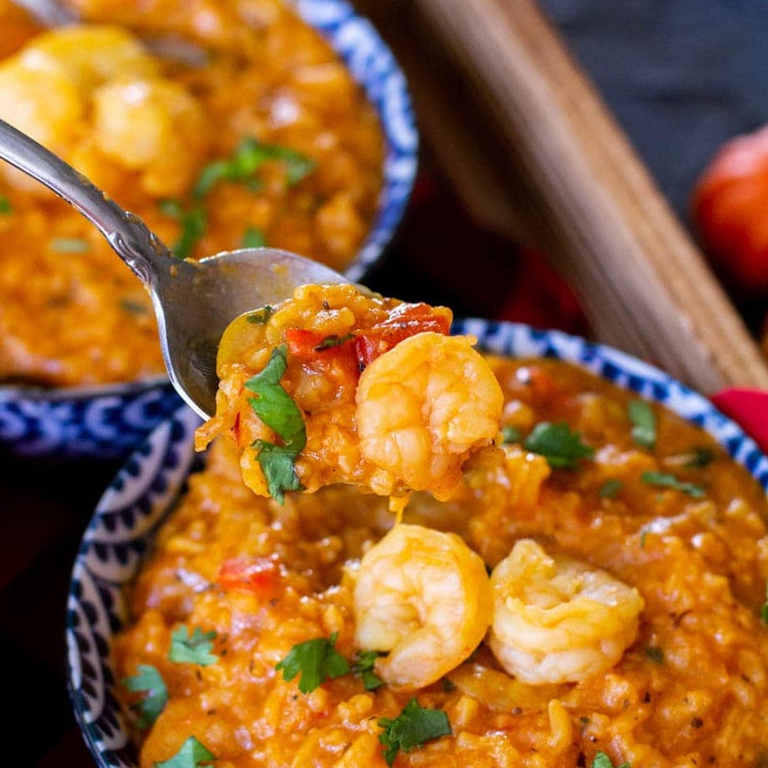 Asopao de Camarones | Shrimp and rice stew
