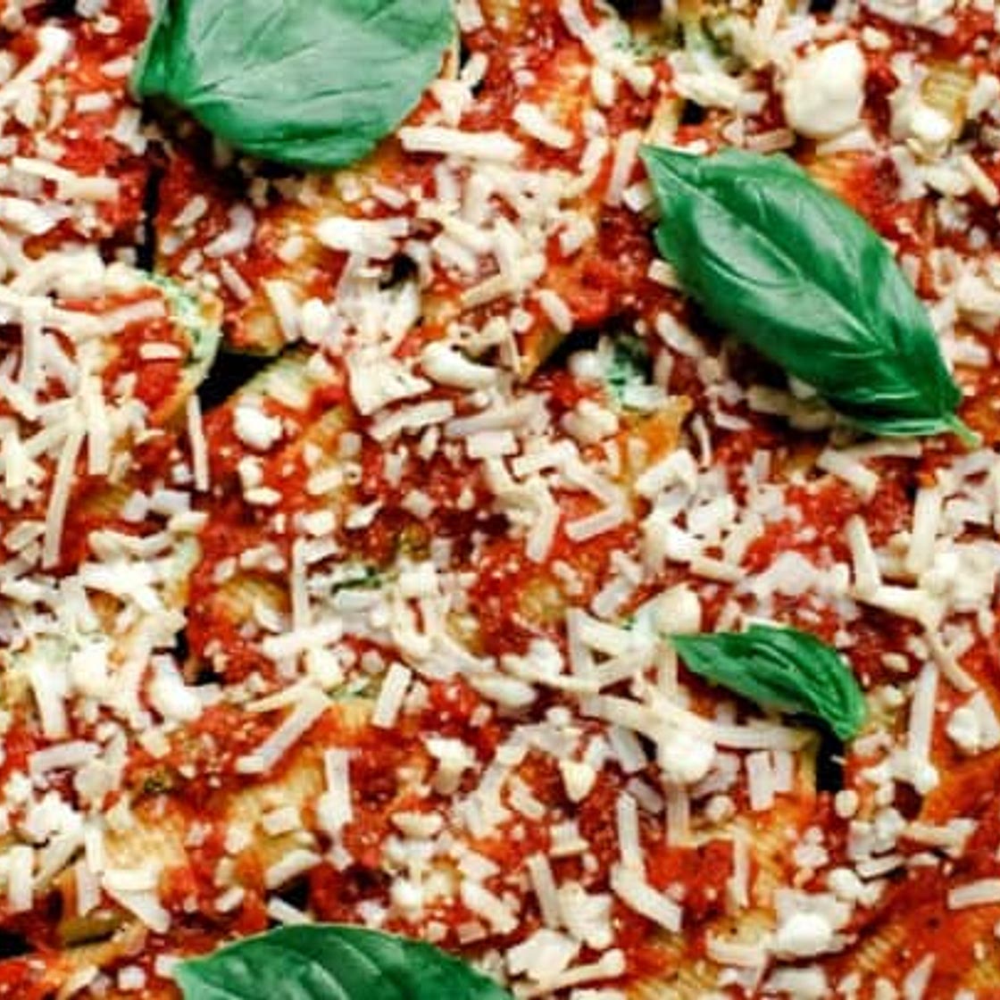 Vegan Stuffed Shells with Cashew-Almond Ricotta