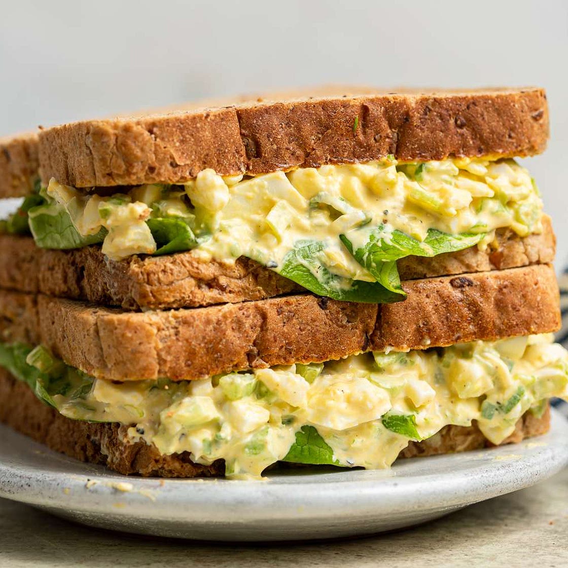 Quick and Easy Egg Salad Sandwich