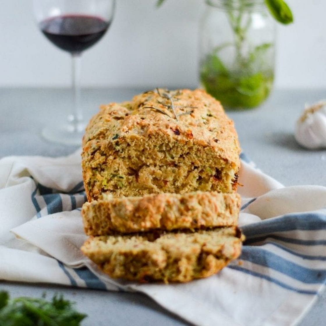 Savory Italian Zucchini Bread