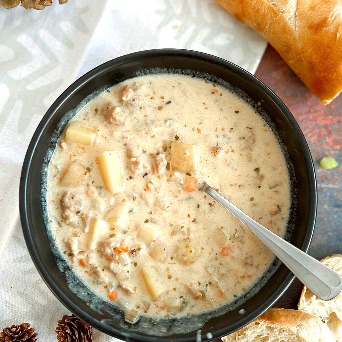 Creamy Sausage and Potato Soup