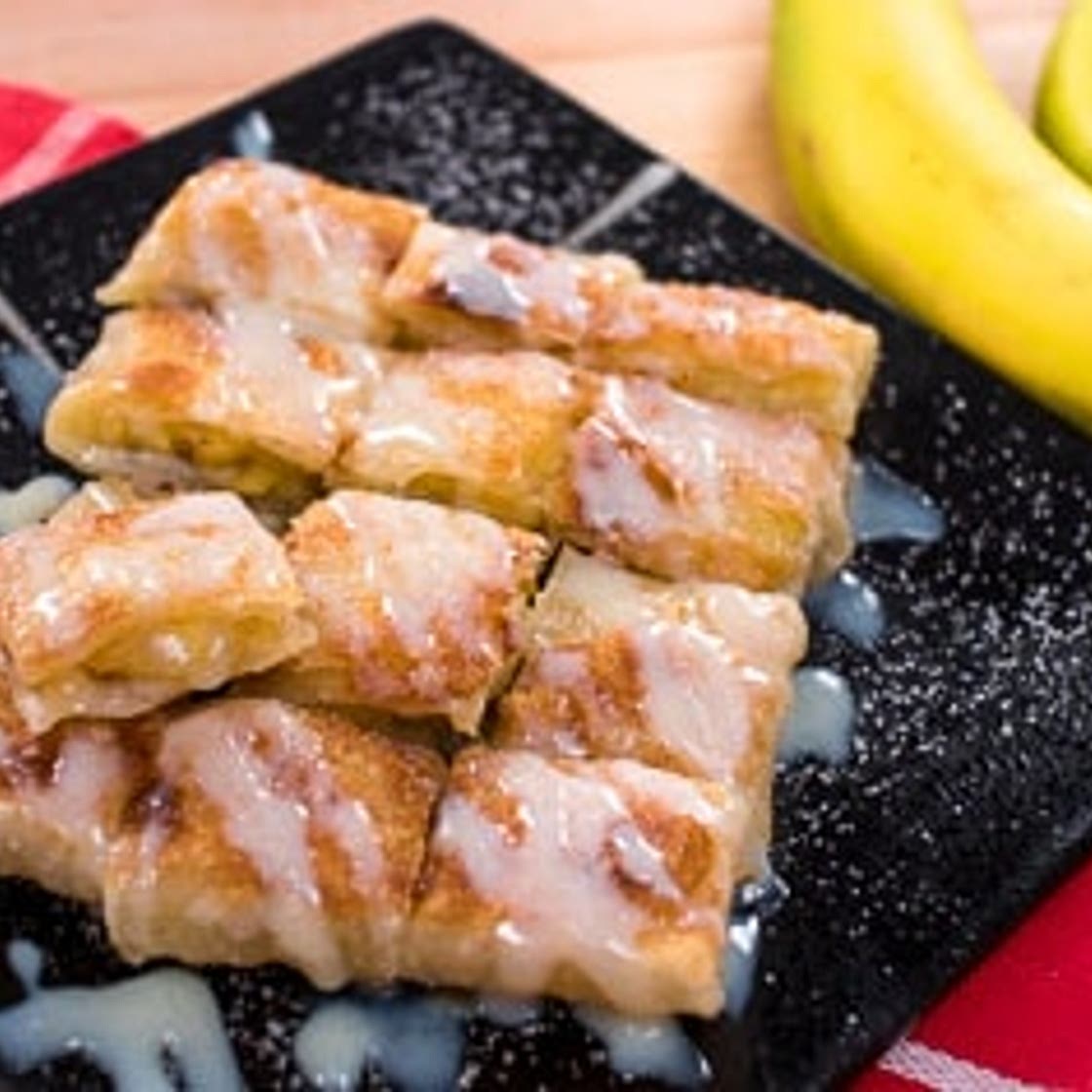 Thai Banana Roti โรตีกล้วยหอม