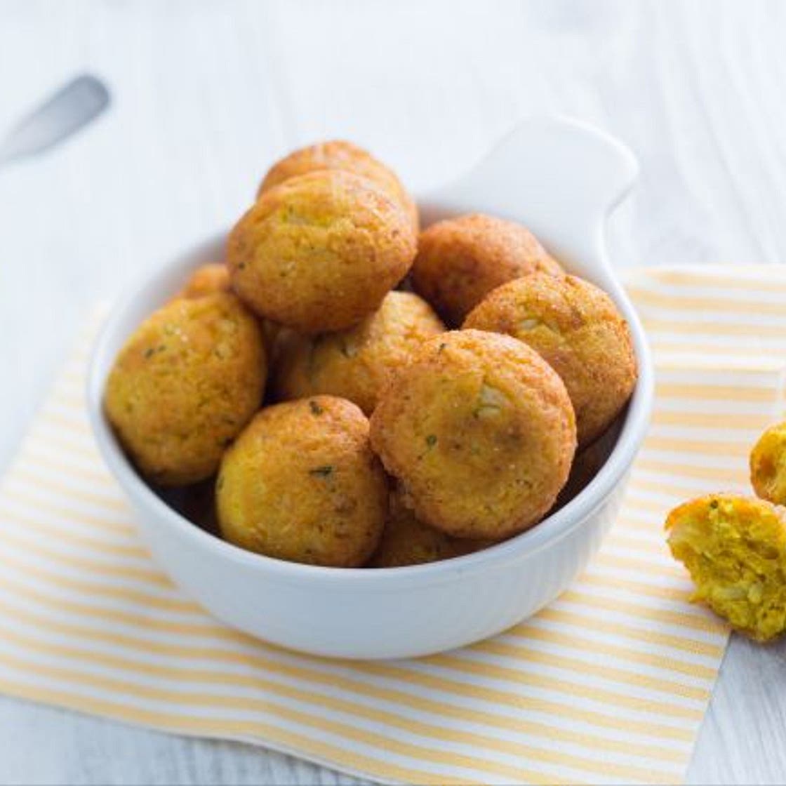 Polpette di cavolfiore e curcuma