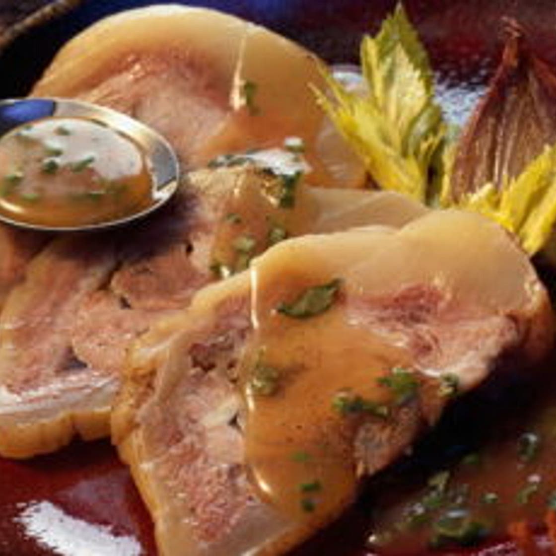 Tête de veau sauce ravigote