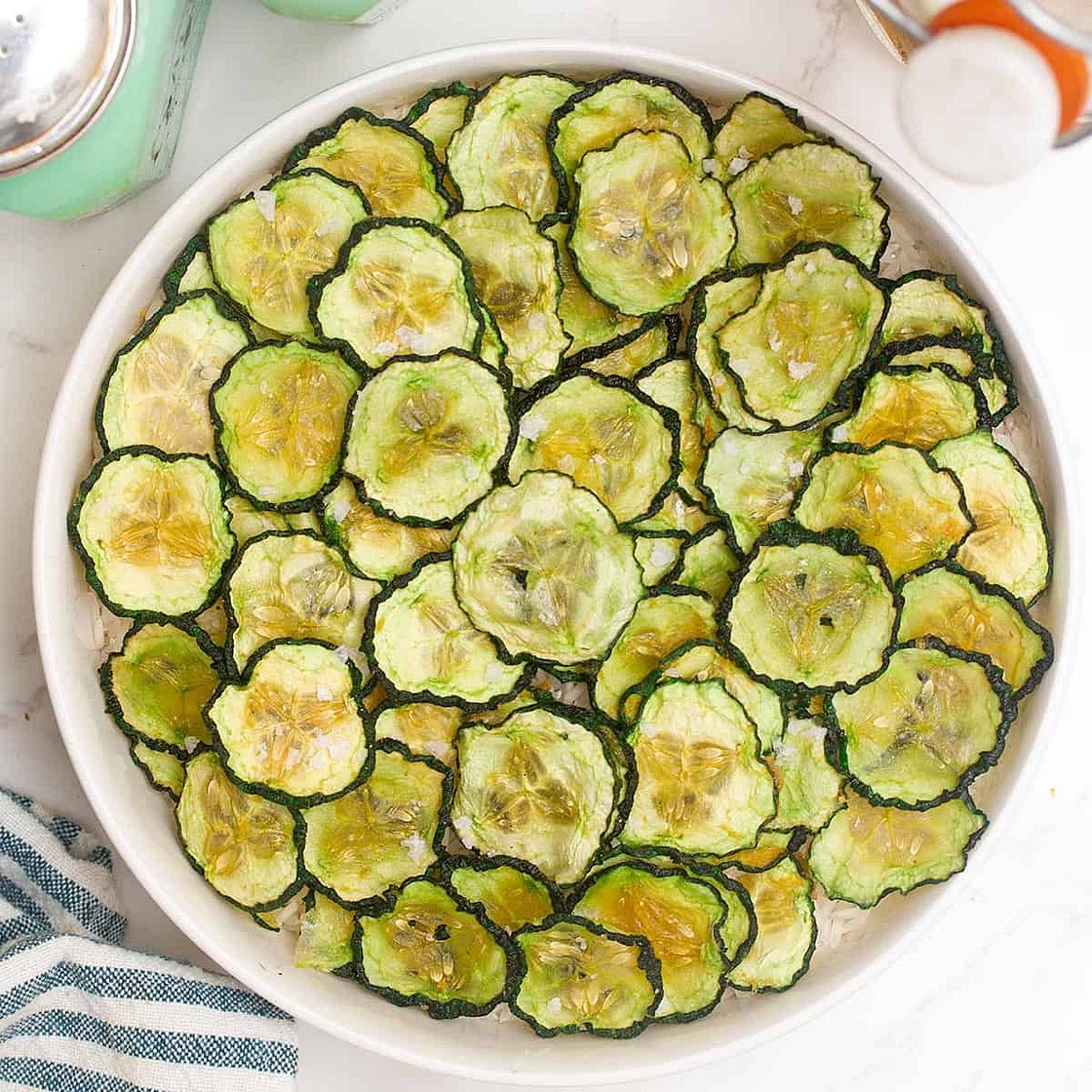 Cucumber Chips - Dehydrated And Baked
