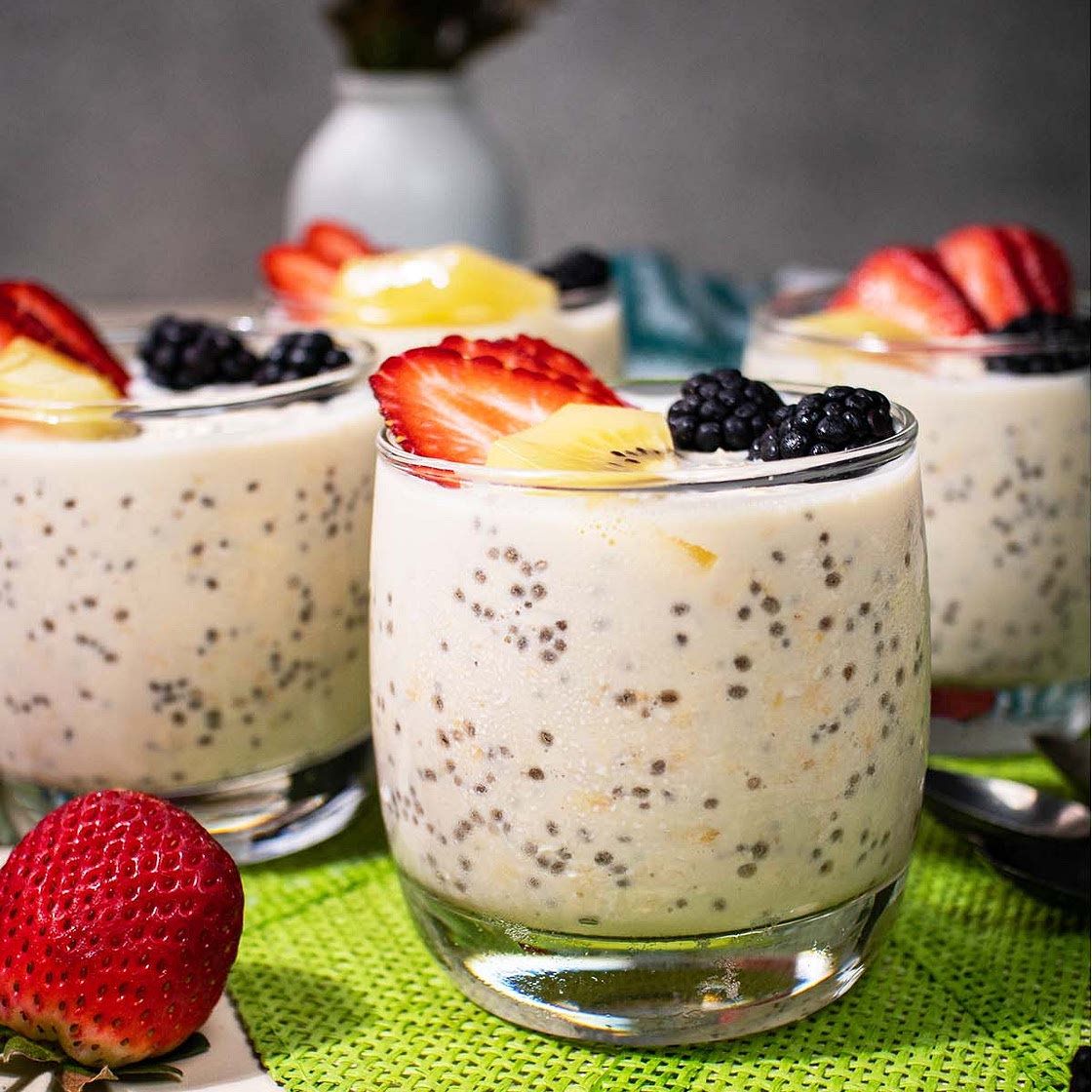 Protein Overnight Oats with Protein Powder