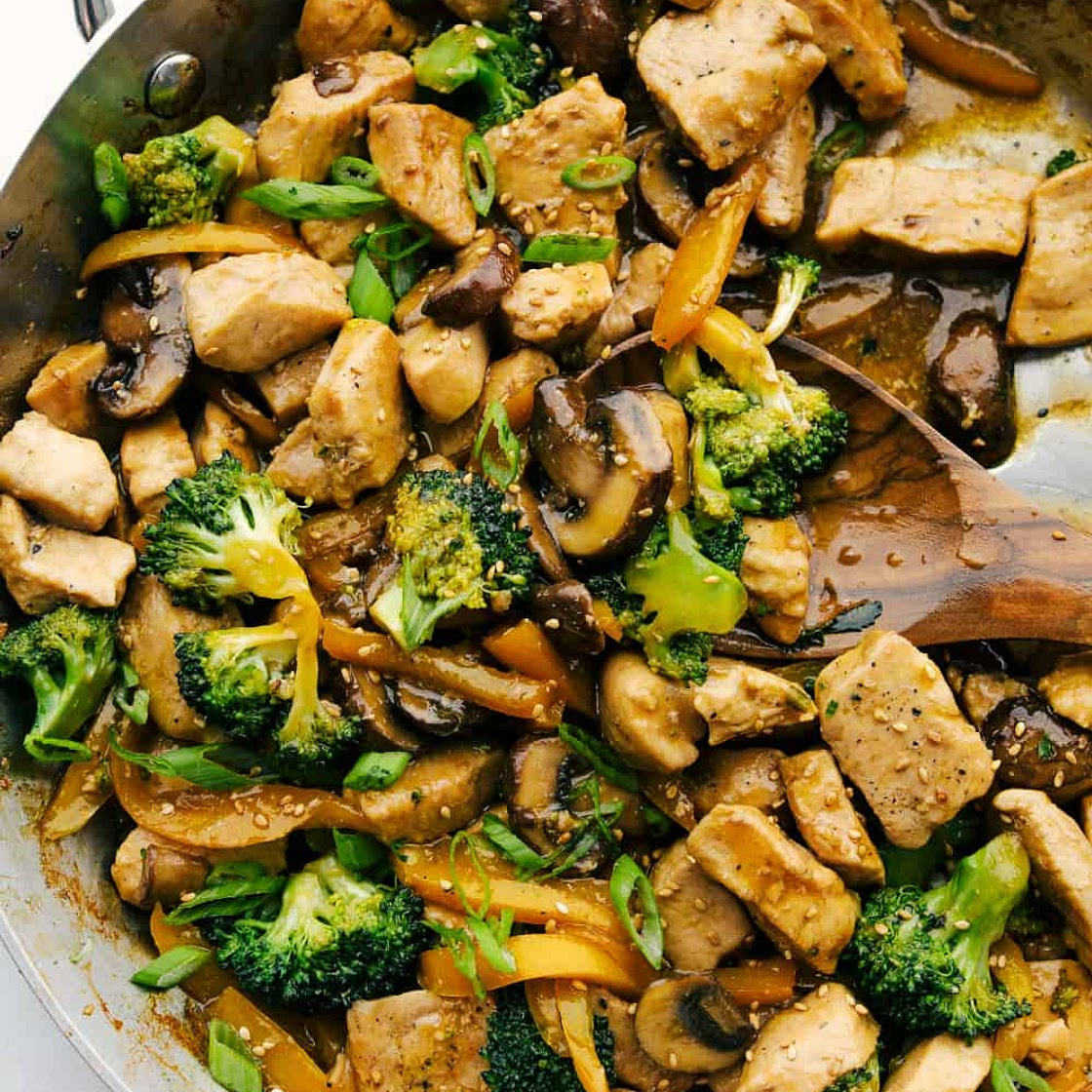 Garlic Chicken Stir Fry