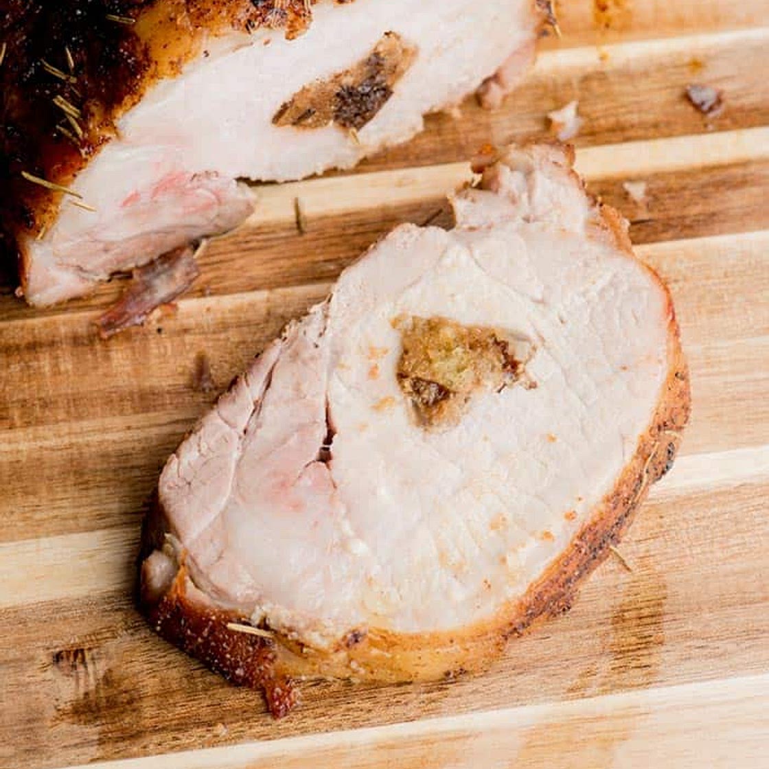 Smoked Stuffed Pork Loin