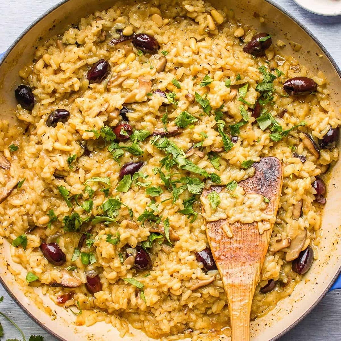 Best Vegan Mushroom Risotto