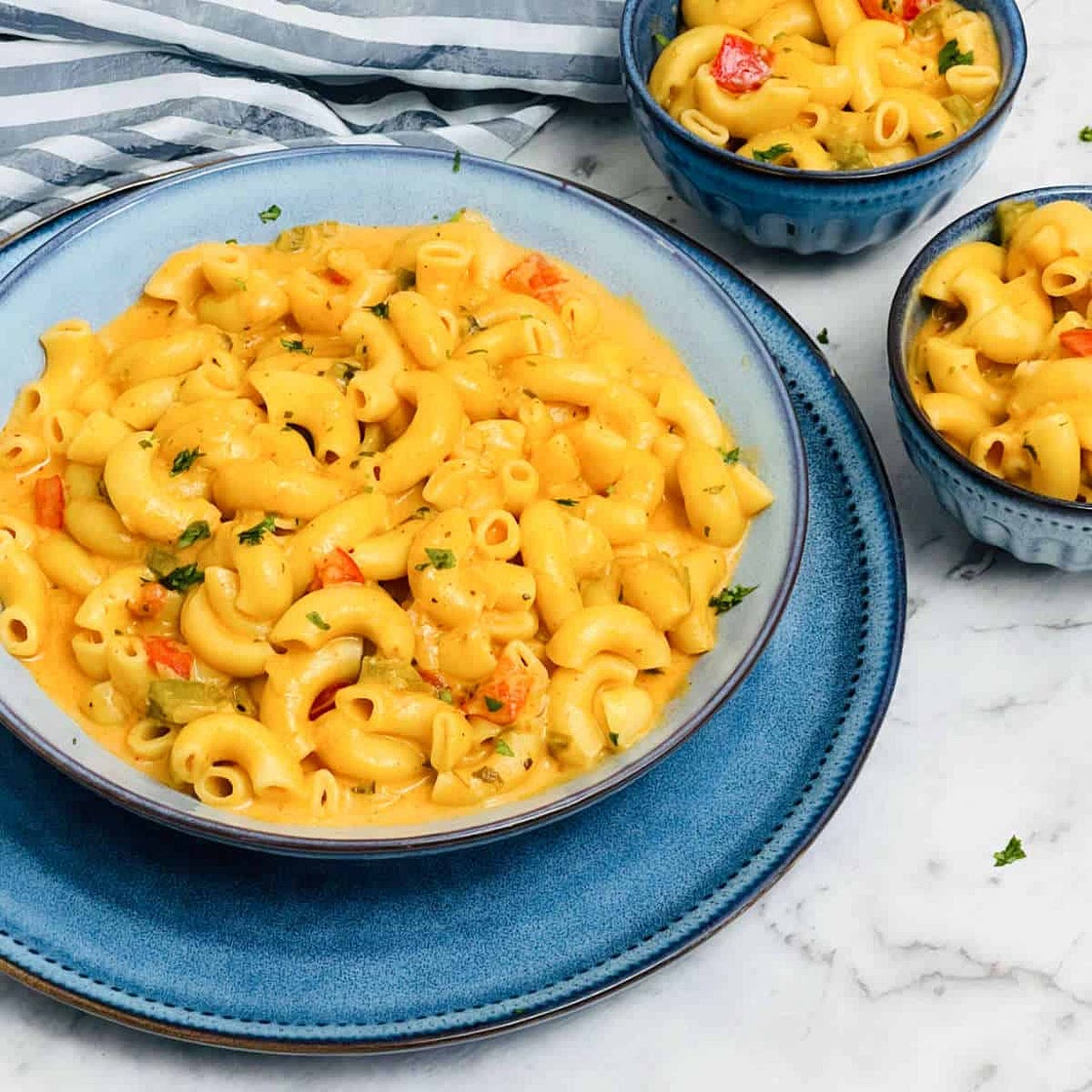 Masala Mac and Cheese / Indian Macaroni Pasta