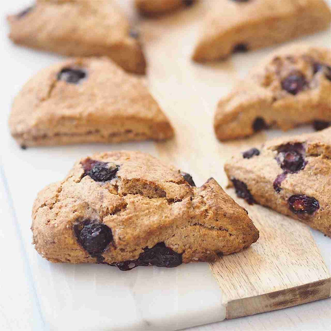 Healthy Blueberry Scones