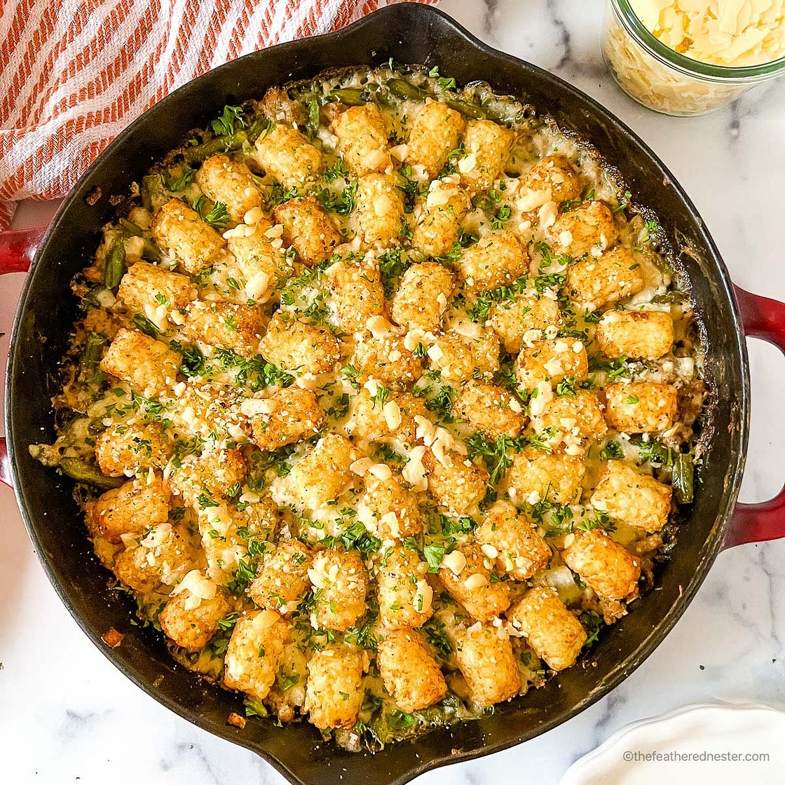 Turkey Tater Tot Casserole