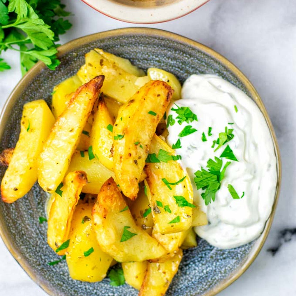 Greek Lemon Potatoes