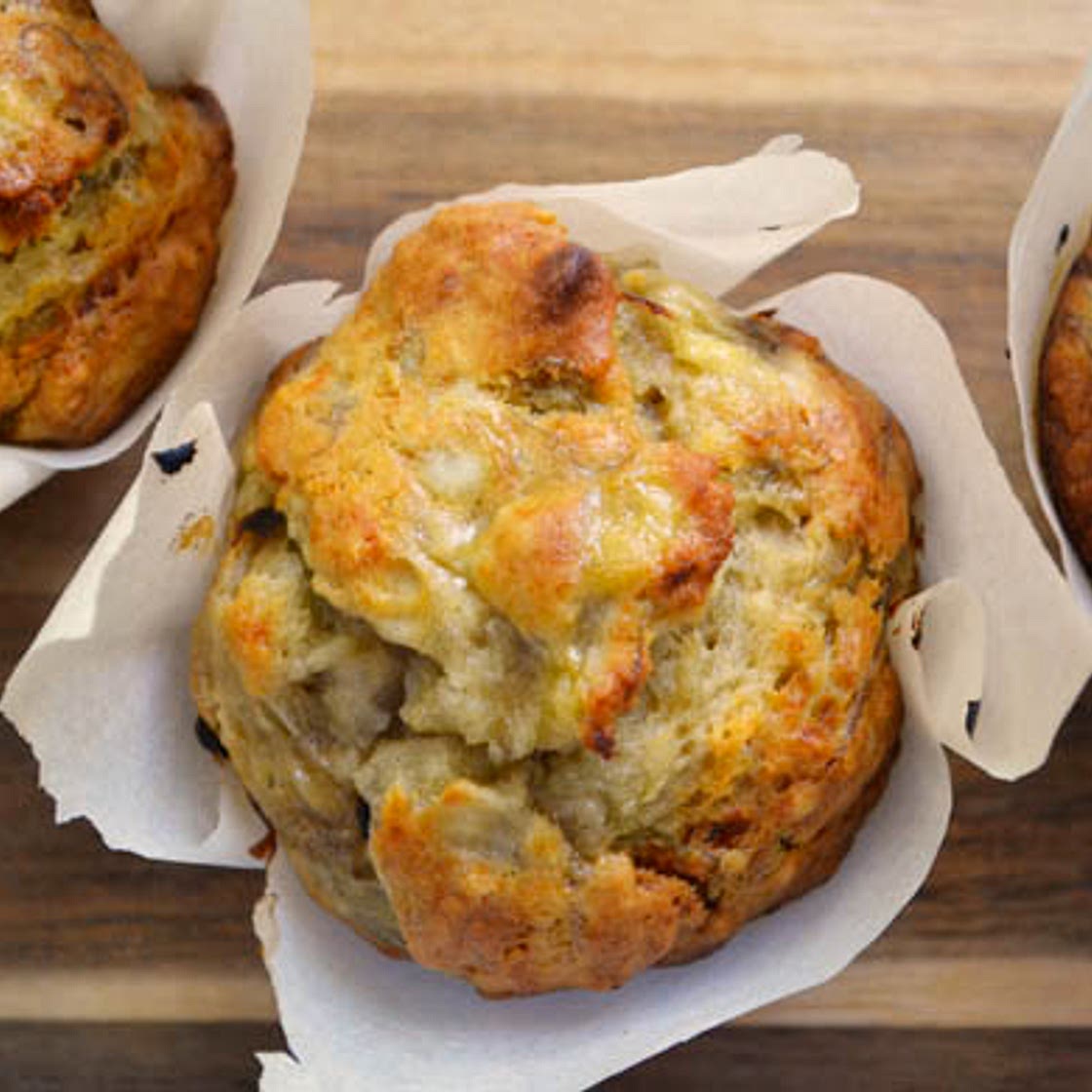 Honey Banana Muffins