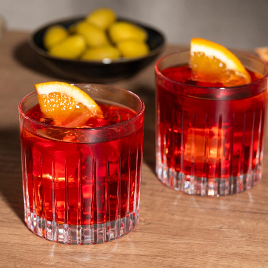 Negroni cocktail