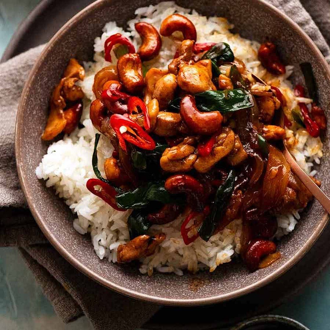 Thai Cashew Chicken Stir Fry