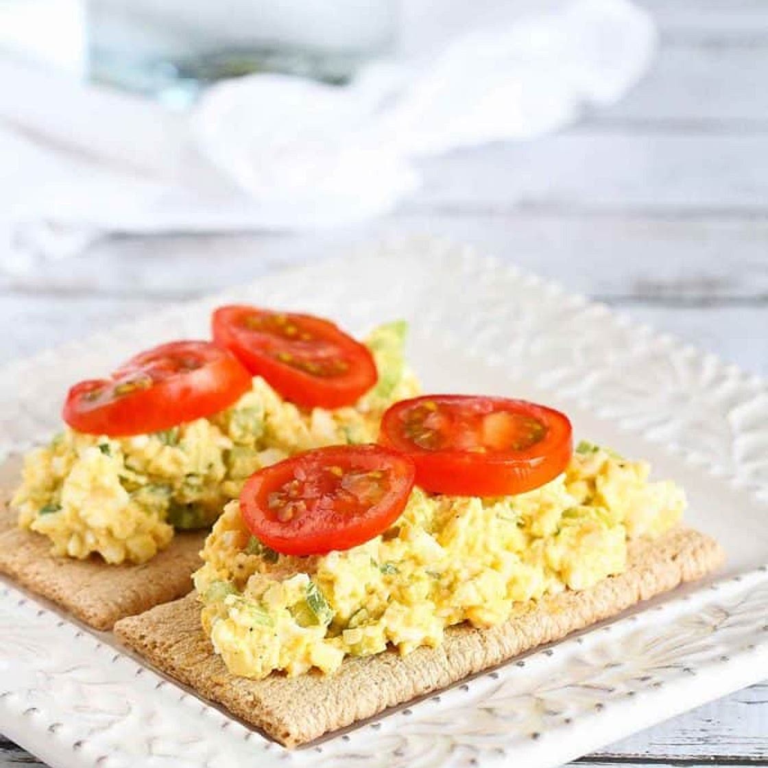 Light Curry Egg Salad Recipe with Greek Yogurt