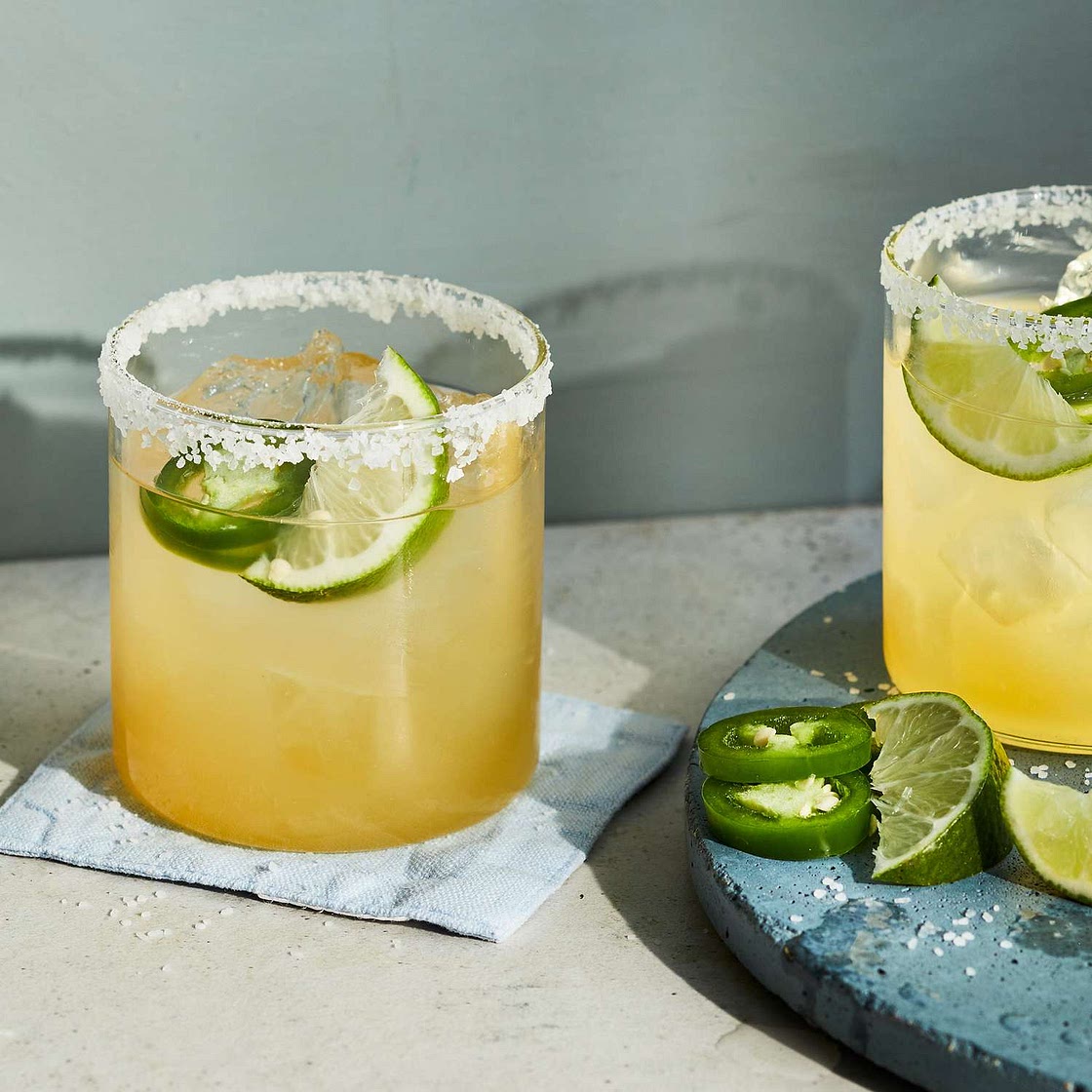 Spicy Mezcal Margarita