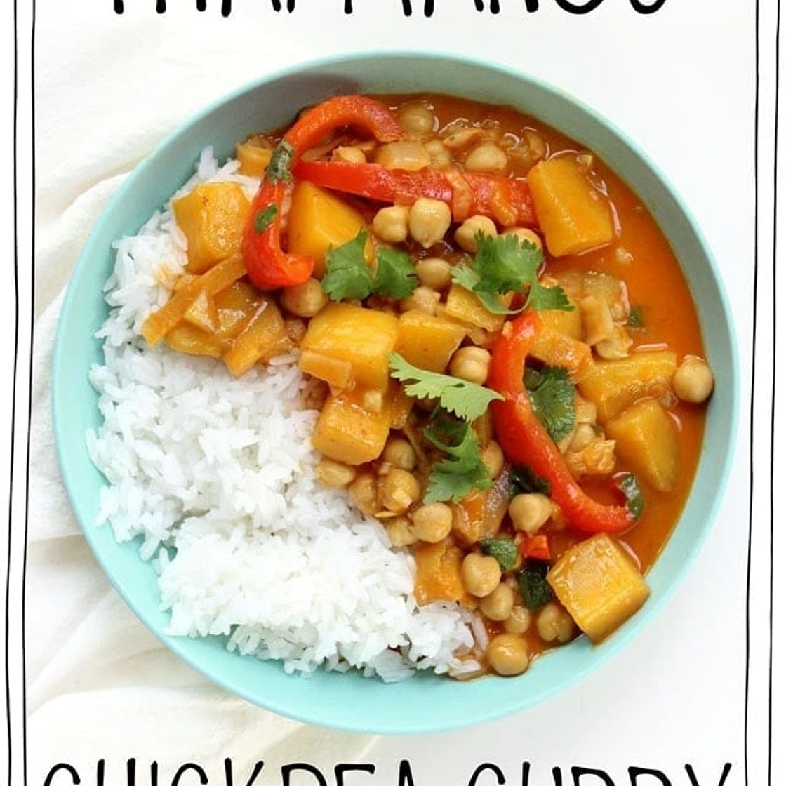 Thai Mango Chickpea Curry