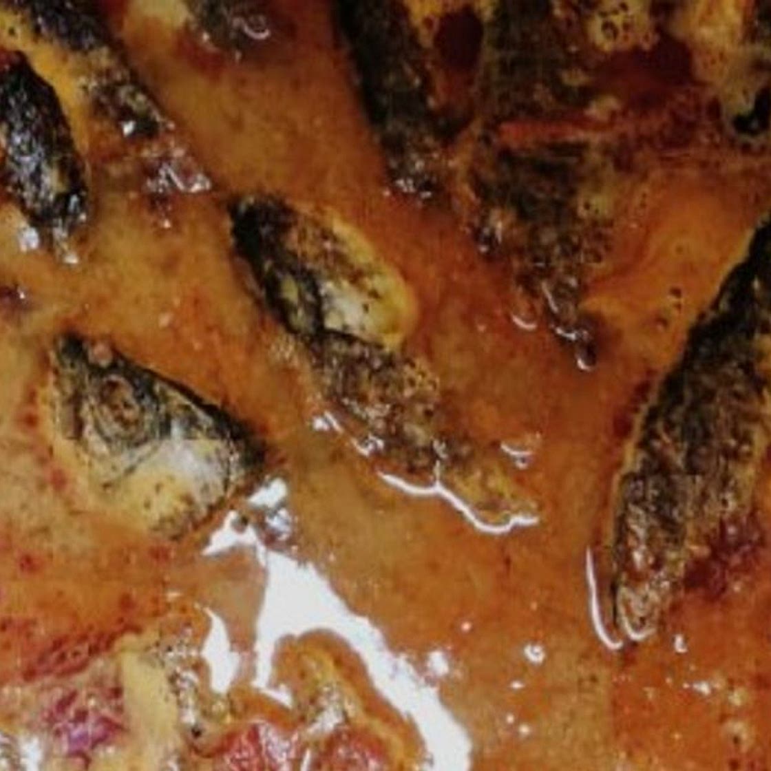 Desi kadhi Machhali., देसी कढ़ाई मछली